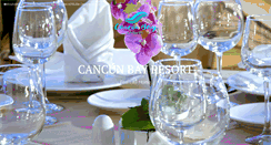 Desktop Screenshot of cancunbayresort.com